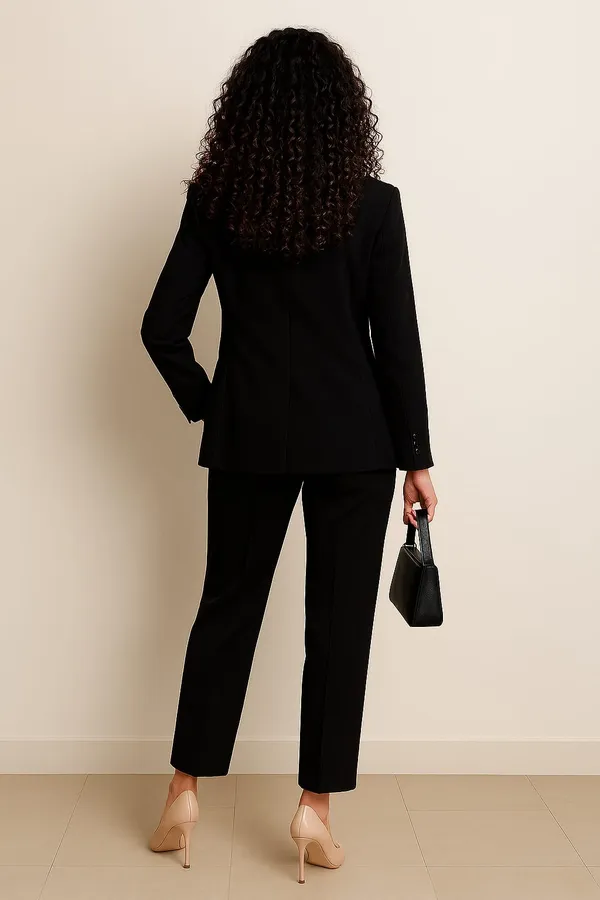 Black_Premium_Cotton_Suit_Set_For_Women