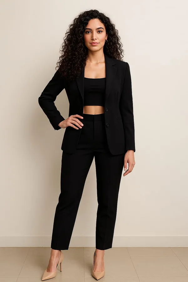 Black_Premium_Cotton_Suit_Set_For_Women