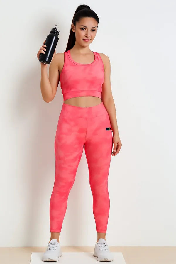 Pink_Premium_Cotton_Activewear_Set_For_Women