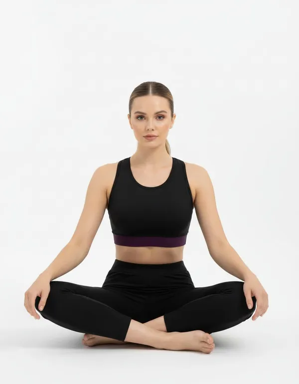 Black_Premium_Cotton_Activewear_Set_For_Women