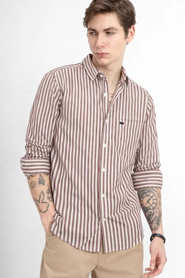 Brown_Premium_Cotton_Shirt_For_Men