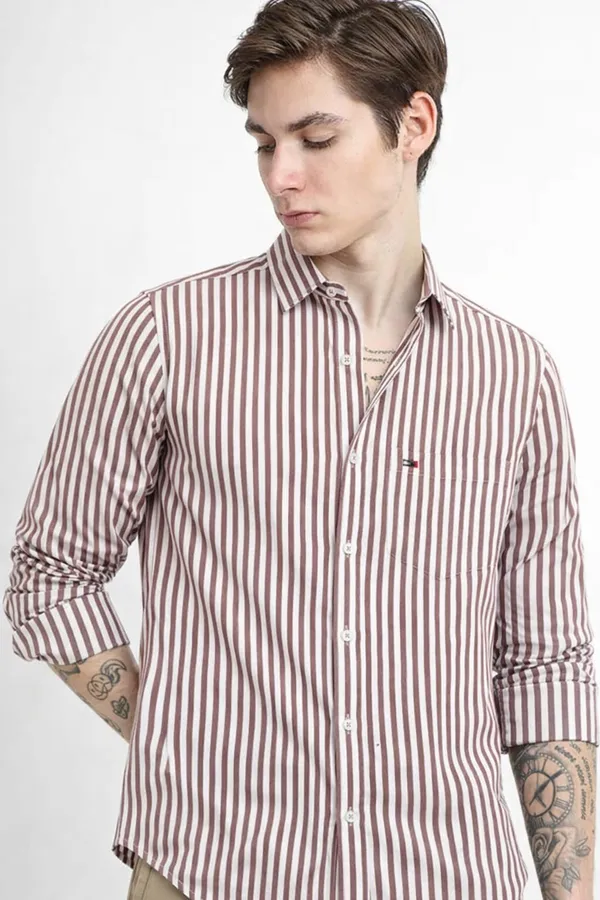 Brown_Premium_Cotton_Shirt_For_Men