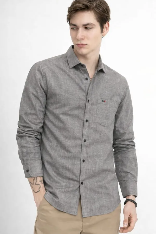 Grey_Premium_Cotton_Shirt_For_Men