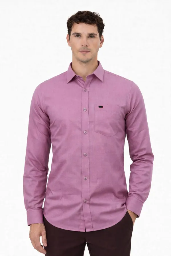 Pink_Premium_Cotton_Shirt_For_Men