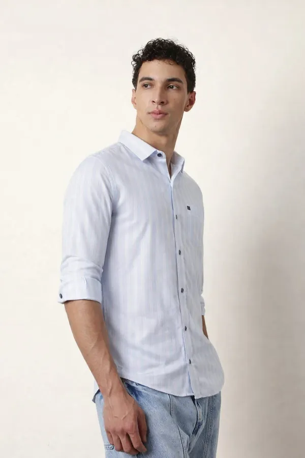 Blue_Premium_Cotton_Shirt_For_Men