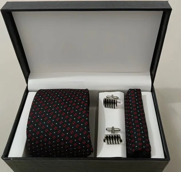 Black_Premium_Cotton_Tie_Set_For_Men