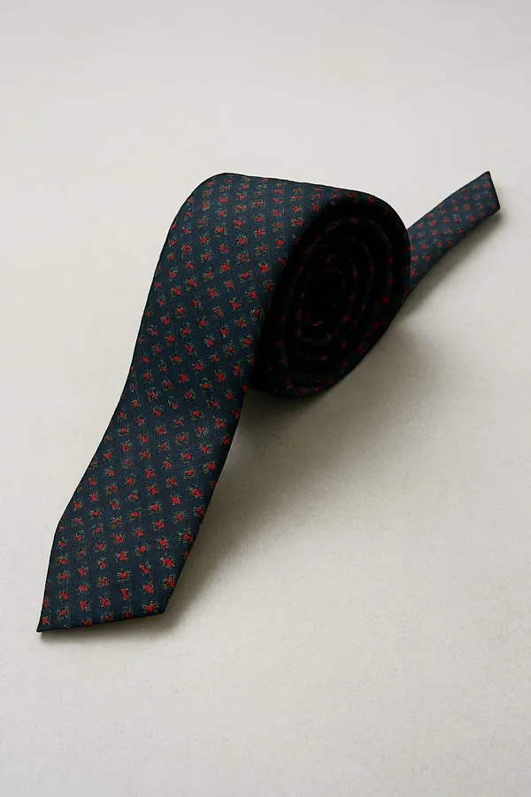 Black_Premium_Cotton_Tie_Set_For_Men