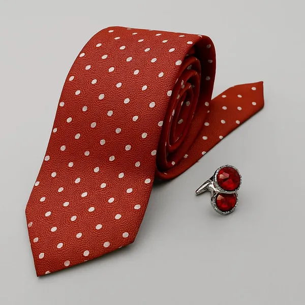 Marron_Premium_Cotton_Tie_Set_For_Men