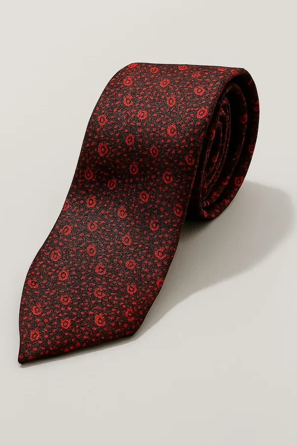 Maroon_Premium_Cotton_Tie_Set_For_Men
