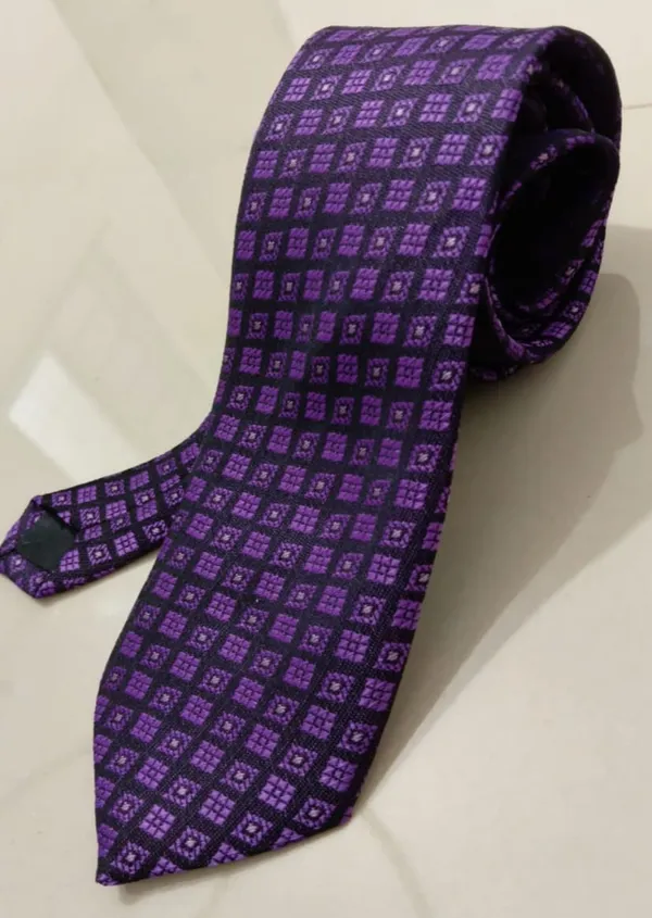 Purple_Premium_Cotton_Tie_Set_For_Men