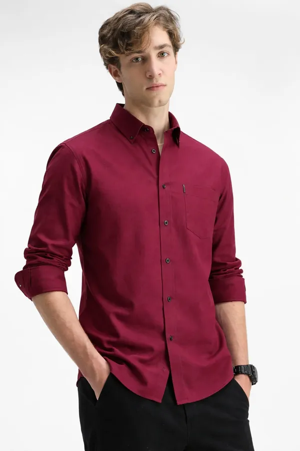 Marron_Premium_Cotton_Shirt_For_Men