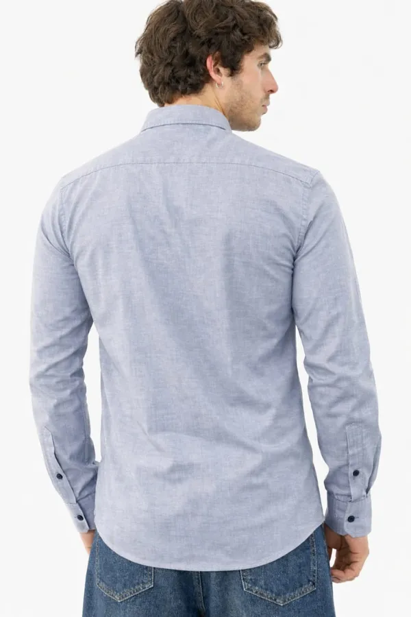 LightBlue_Premium_Cotton_Shirt_For_Men
