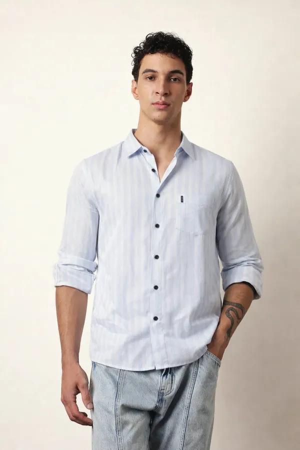 Light_Blue_Premium_Cotton_Shirt_For_Men