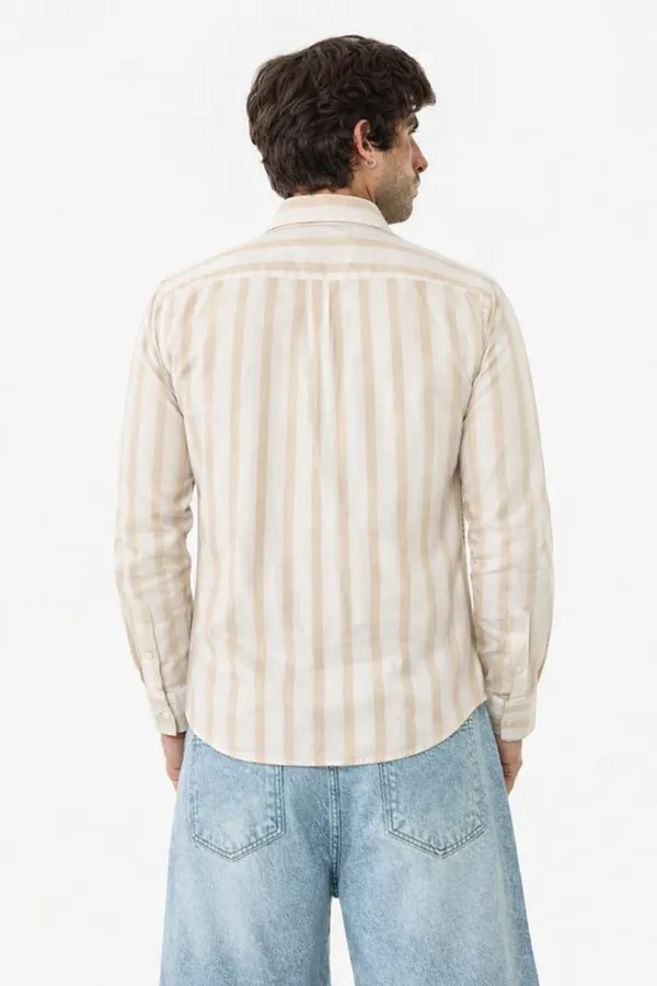 Beige_Premium_Cotton_Shirt_For_Men
