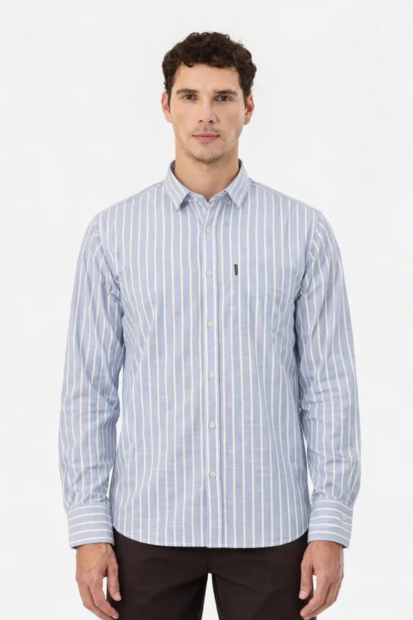Sky_Blue_Premium_Cotton_Shirt_For_Men