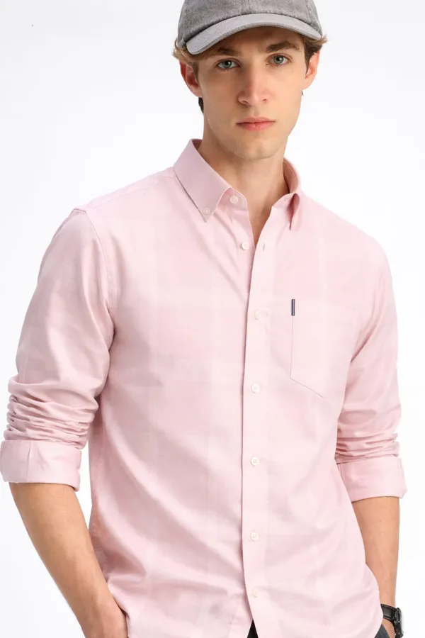Pink_Premium_Cotton_Shirt_For_Men