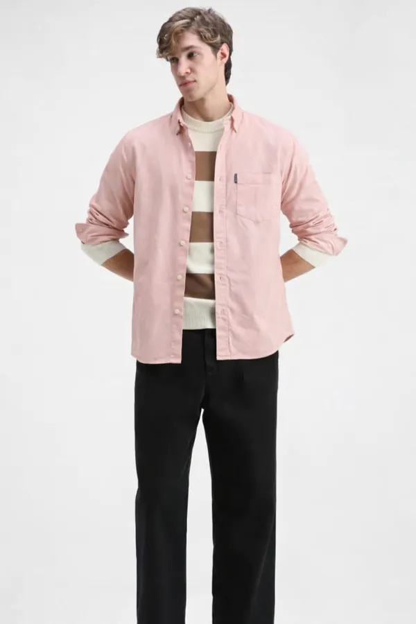 Pink_Premium_Cotton_Shirt_For_Men