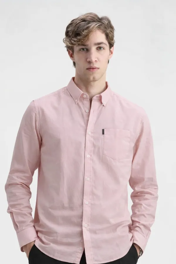 Pink_Premium_Cotton_Shirt_For_Men