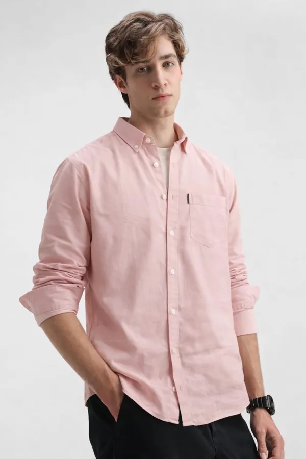 Pink_Premium_Cotton_Shirt_For_Men