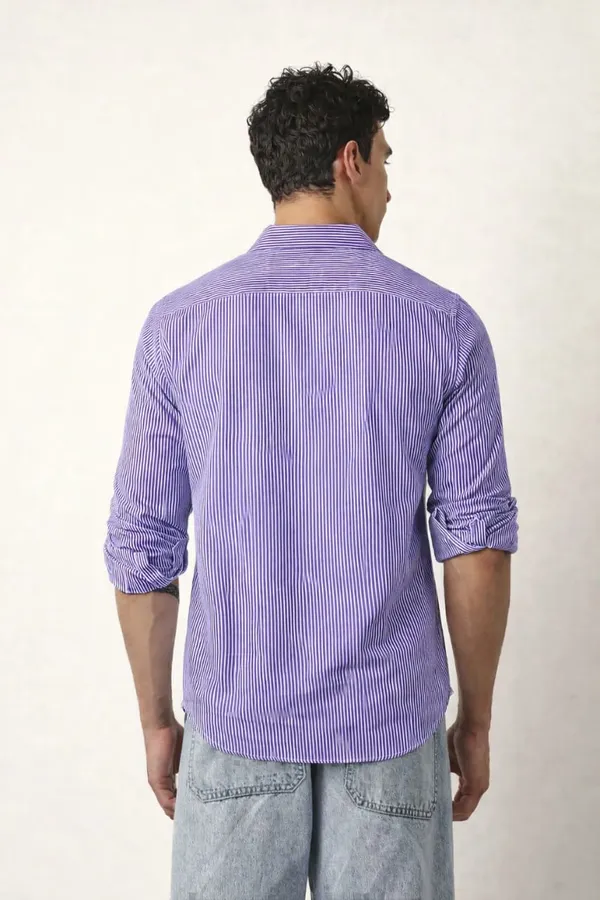 Blue_Premium_Cotton_Shirt_For_Men