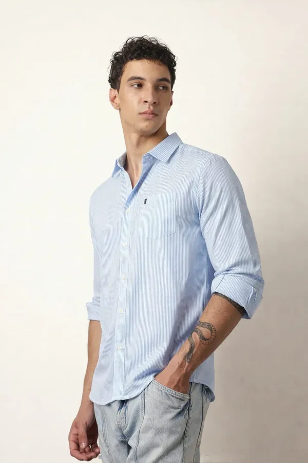 Light_Blue_Premium_Cotton_Shirt_For_Men
