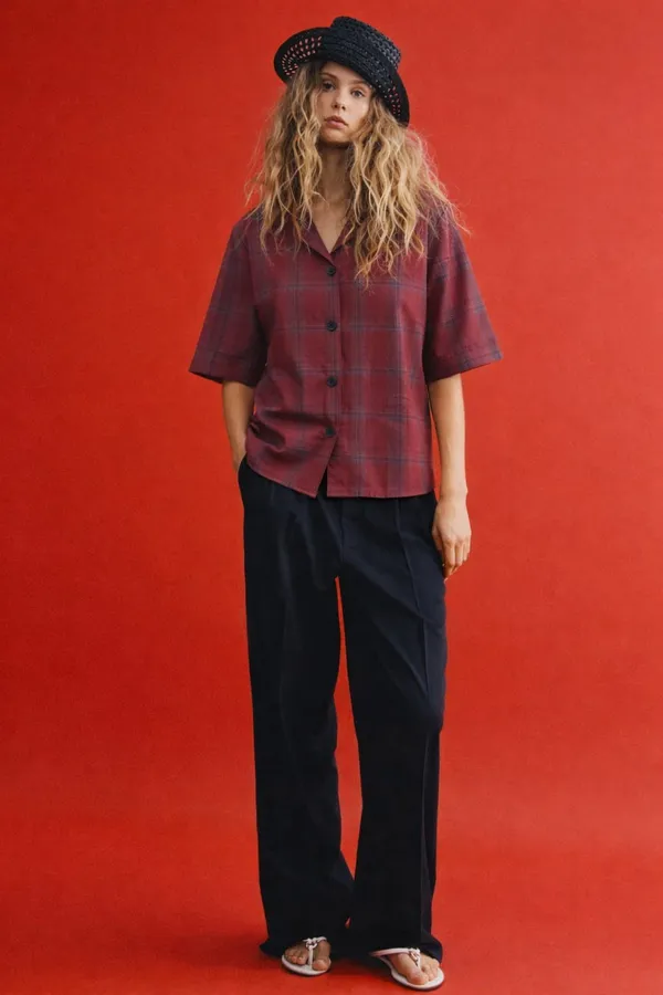 Marron_Premium_Cotton_Shirt_For_Women