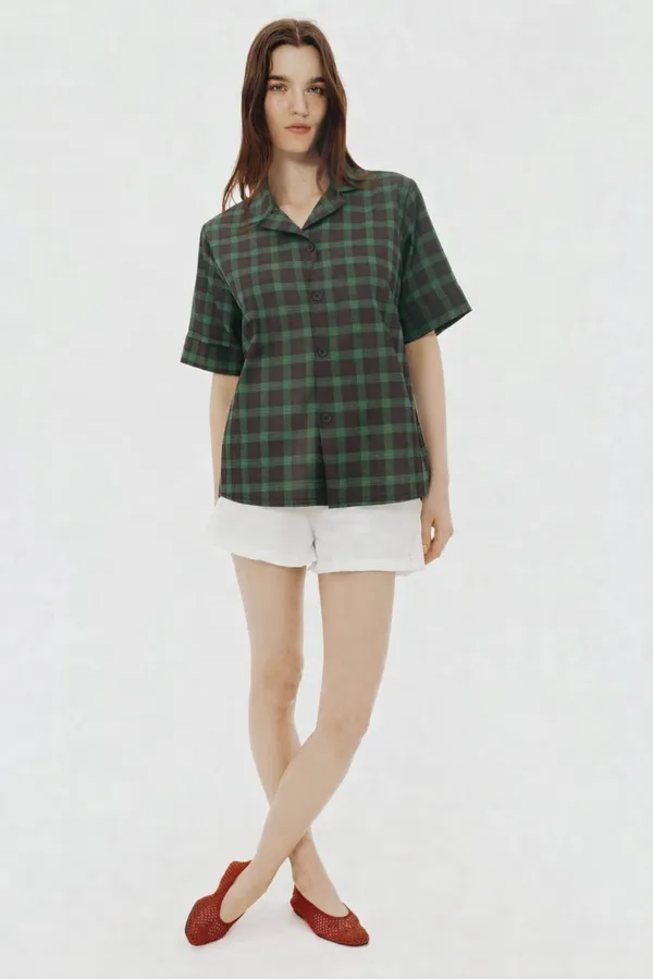 Green_Premium_Cotton_Shirt_For_Men