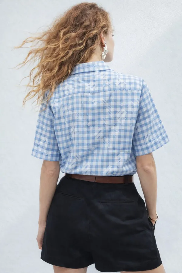 Sky_Blue_Premium_Cotton_Shirt_For_Women
