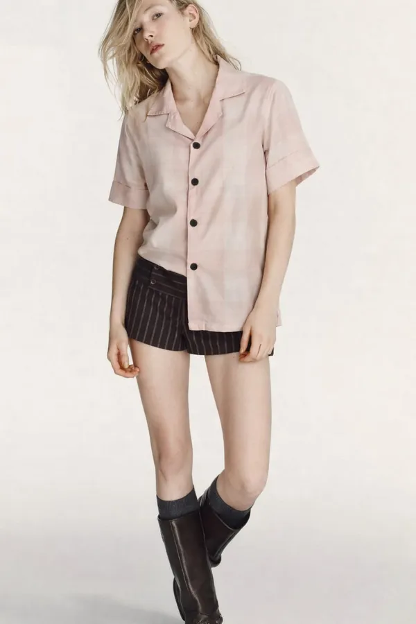 Pink_Premium_Cotton_Shirt_For_Women