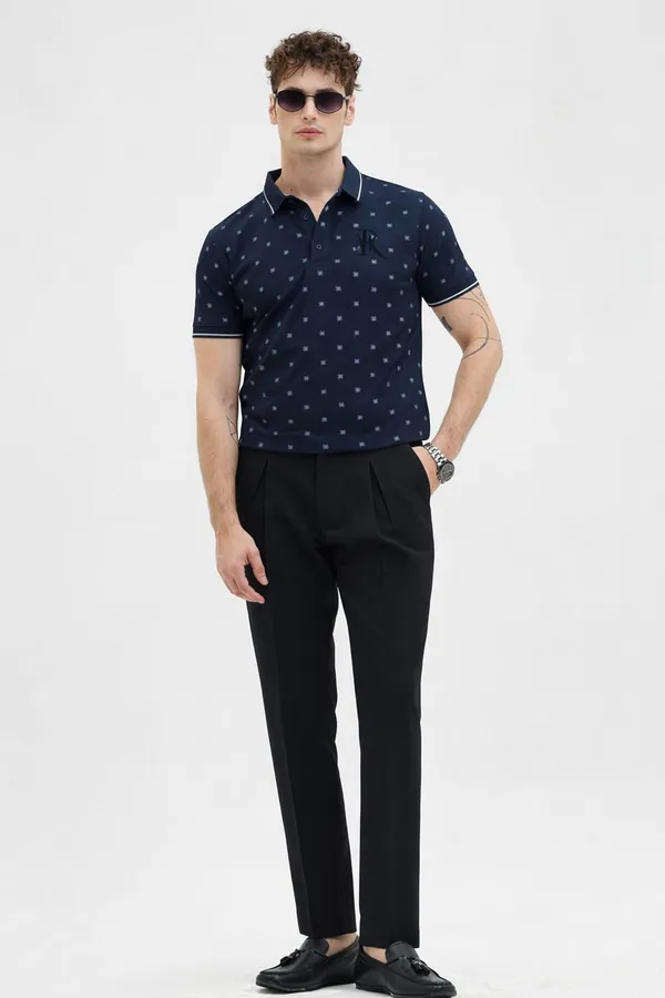 Black_Premium_Cotton_Polo_T-Shirt_For_Men