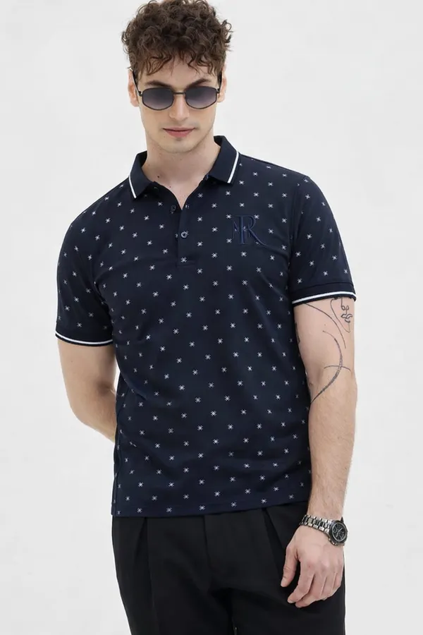 Black_Premium_Cotton_Polo_T-Shirt_For_Men