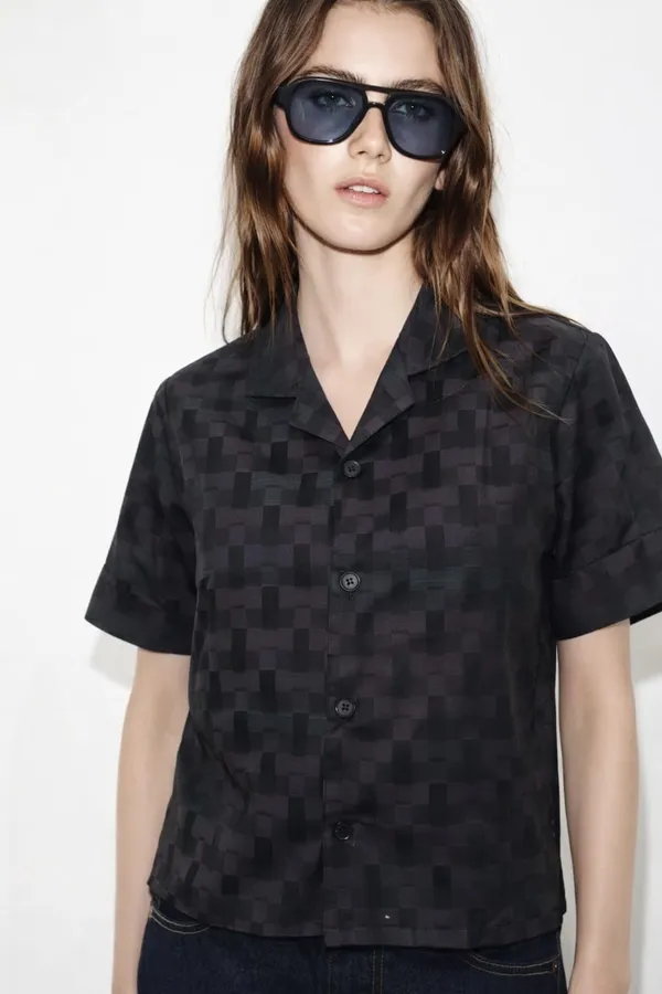 Black_Premium_Cotton_Shirt_For_Women