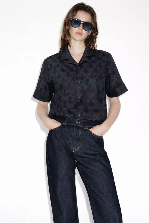 Black_Premium_Cotton_Shirt_For_Women