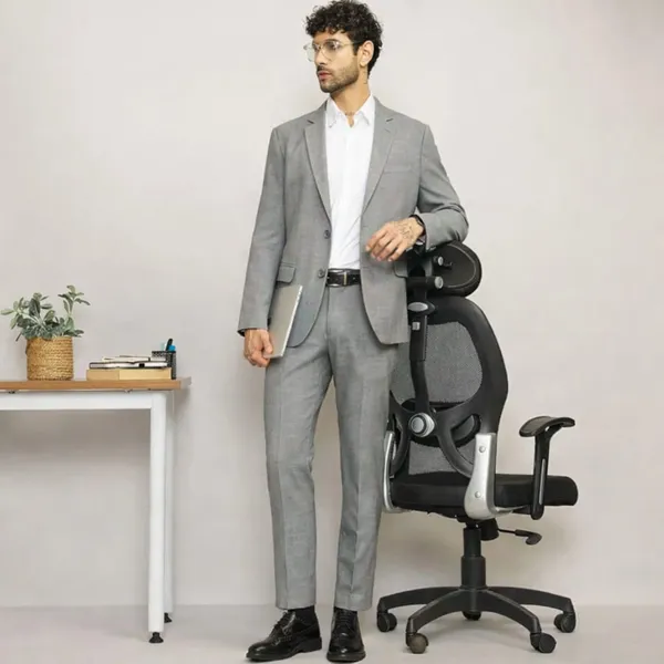 Grey_Premium_Cotton_Suit_For_Men