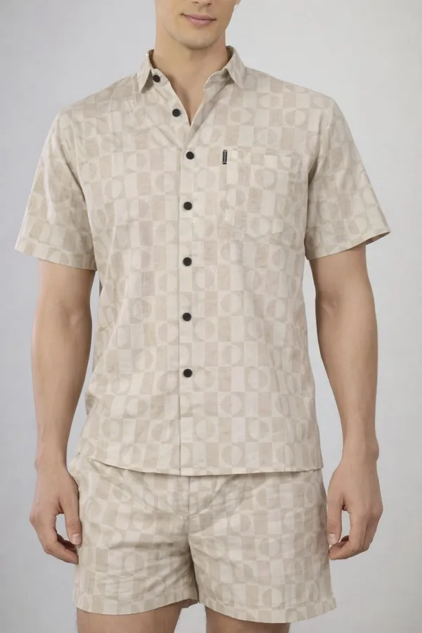 Beige_Premium_Cotton_Co-Ord_Set_For_Men