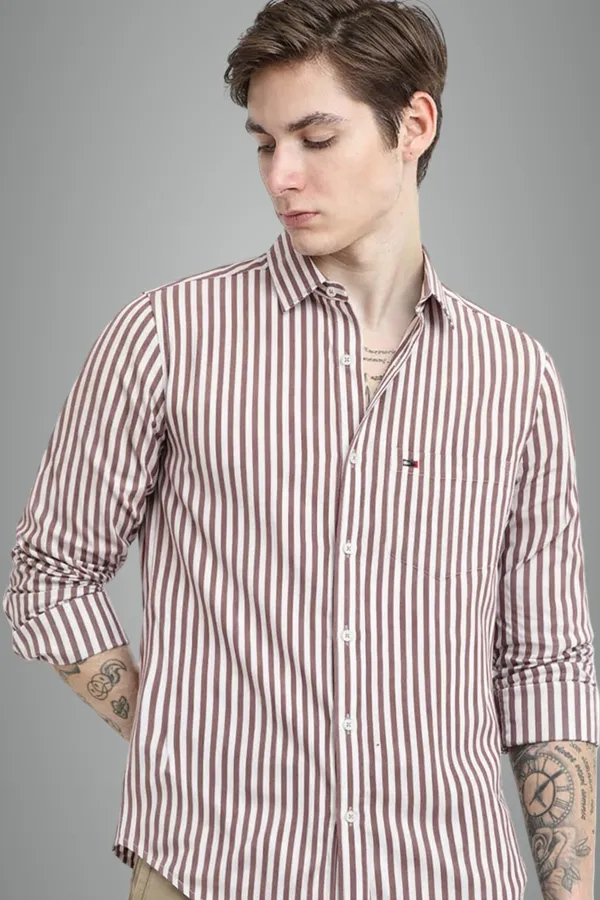 Brown_Premium_Cotton_Shirt_For_Men