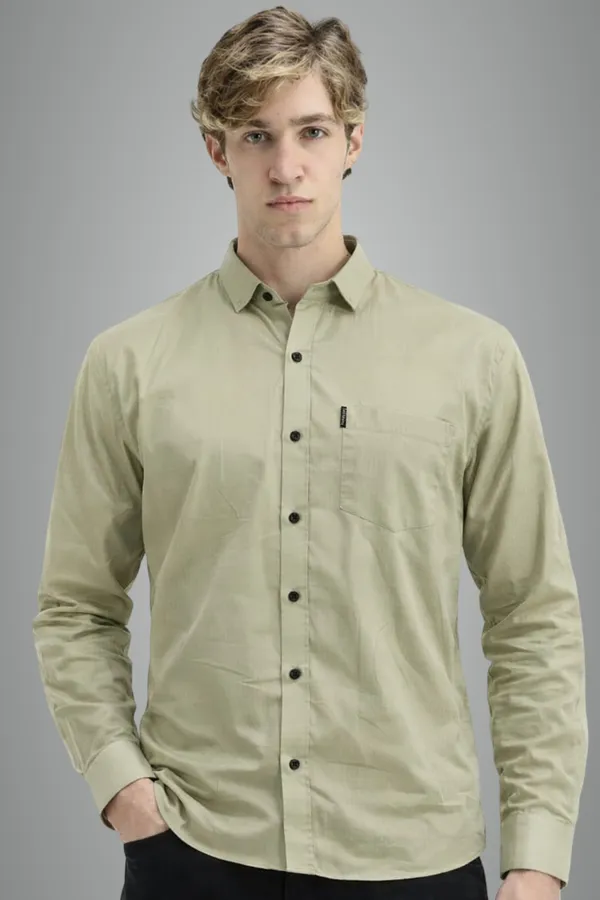 Pista_Green_Premium_Cotton_Shirt_For_Men