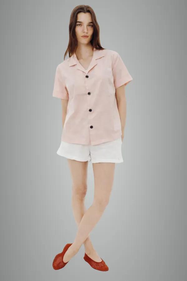Pink_Premium_Cotton_Shirt_For_Women