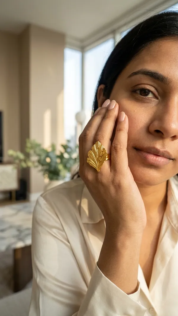 1____Golden_Leaf_Statement_Ring
