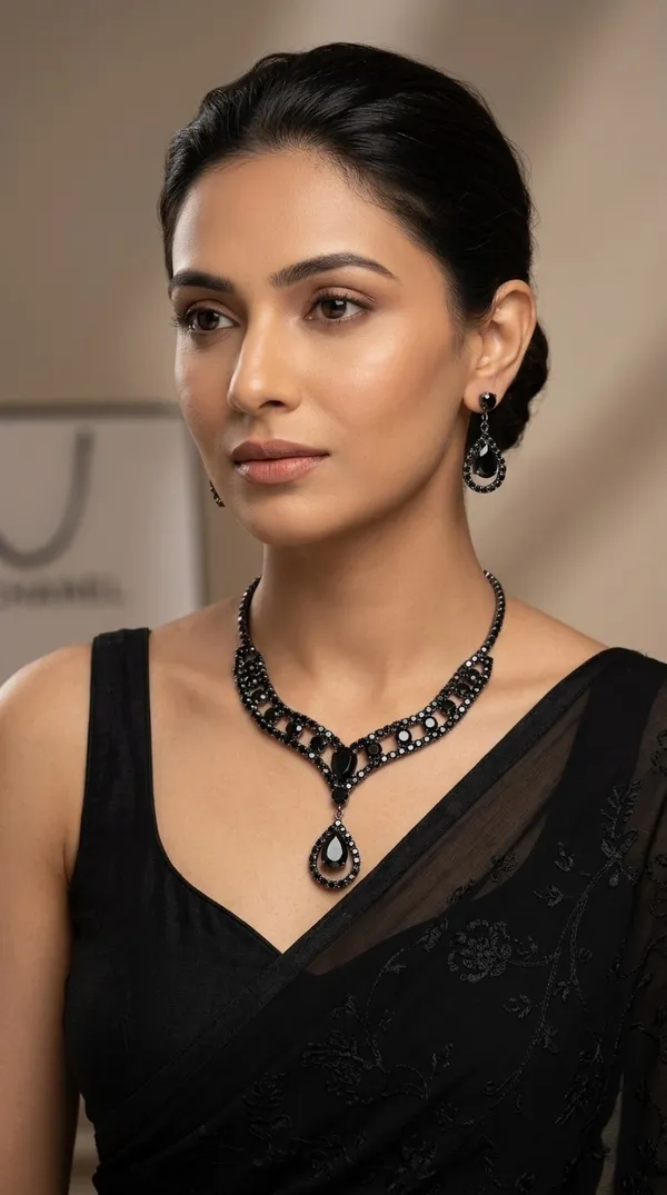 Black_Crystal_Pendant_Set_For_Women