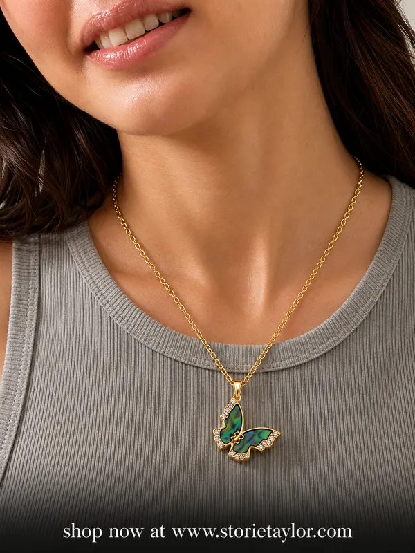 Abalone_Butterfly_Pendant_Necklace