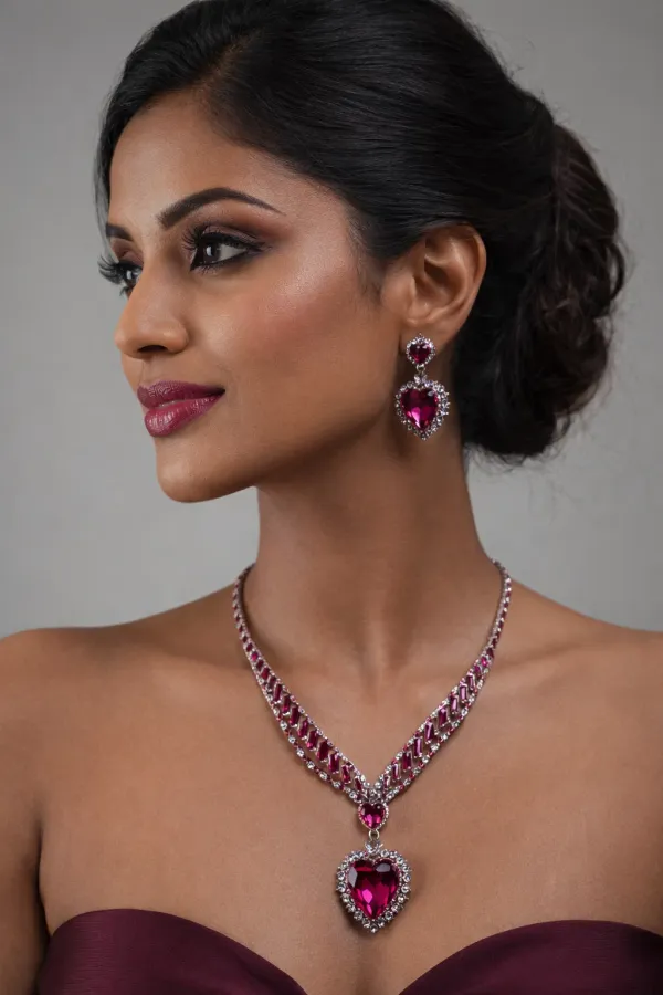 Red_Crystal_Pendant_Set_For_Women