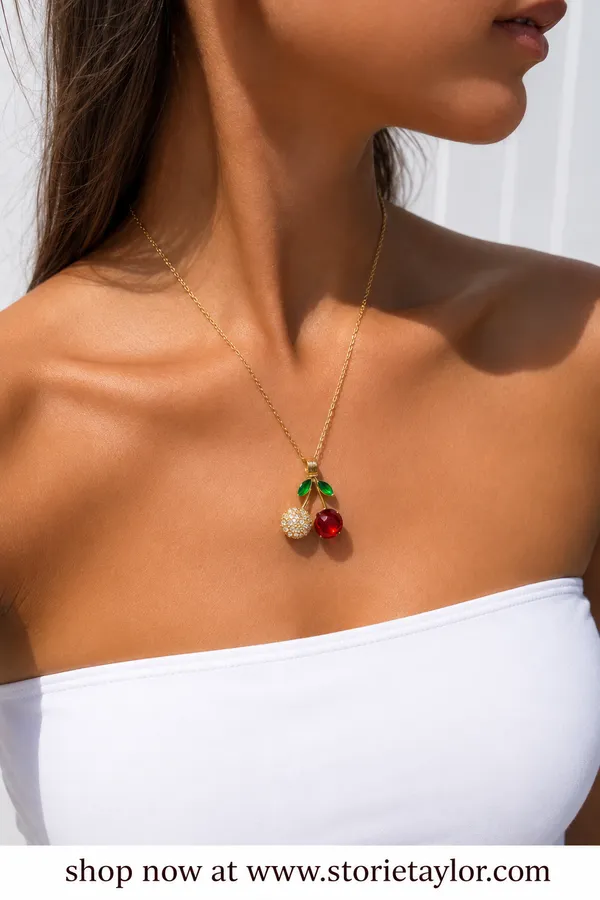 Crystal_Cherry_Pendant_Necklace