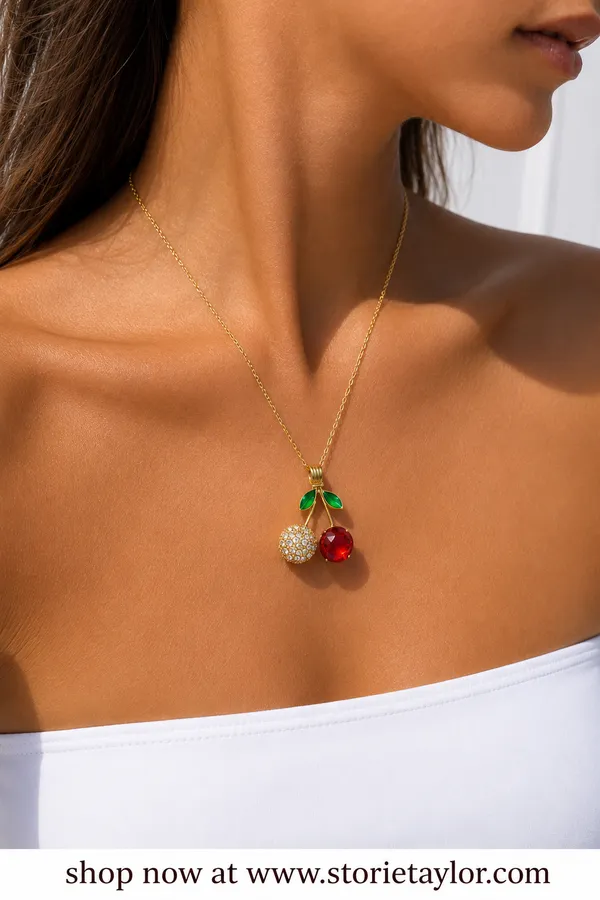 Crystal_Cherry_Pendant_Necklace