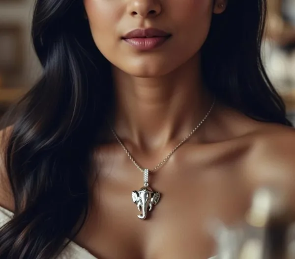 White_Metal_Alloy_Pendant_For_Women