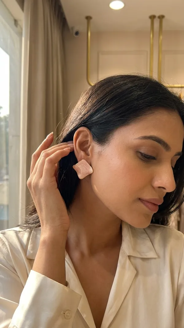 Elegant_Pastel_Pink_Marble-Finish_Square_Stud_Earrings_with_Gold-Plated_Border_-_Premium_Fashion_Jewellery_for_Women
