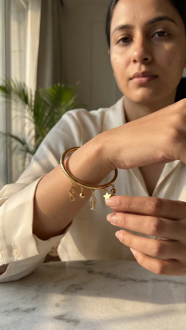Gold_Plated_Charm_Bracelet_for_Women_|_Stylish_Star_&_Infinity_Charm_Bangle_|_Daily_Wear_Fashion_Bracelet
