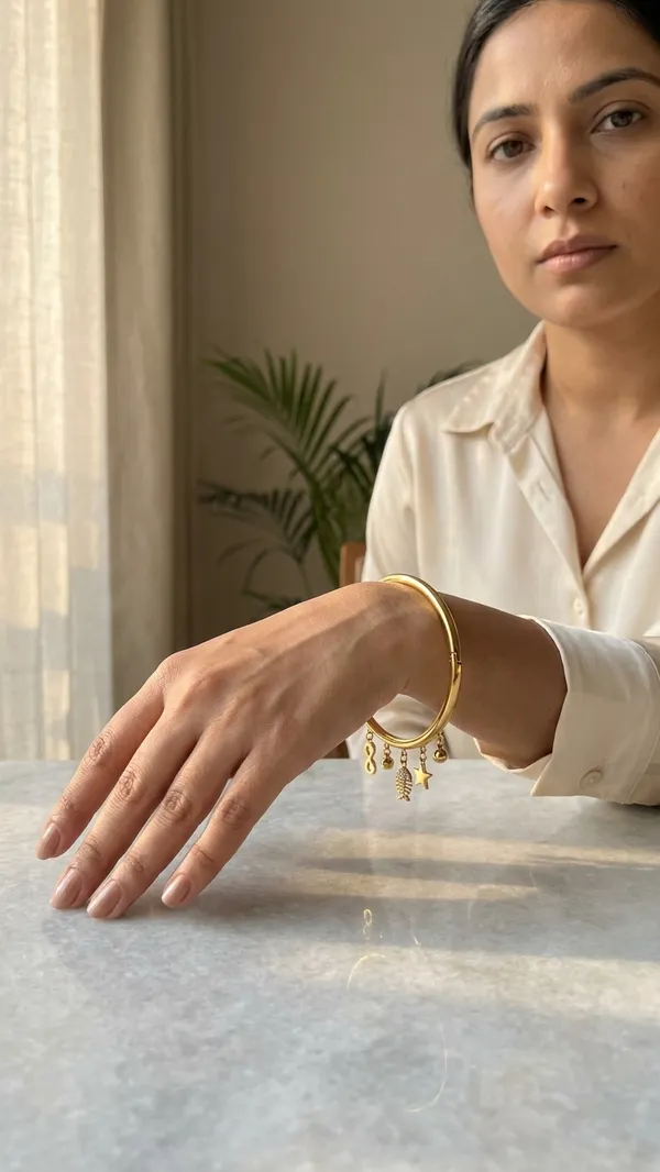 Gold_Plated_Charm_Bracelet_for_Women_|_Stylish_Star_&_Infinity_Charm_Bangle_|_Daily_Wear_Fashion_Bracelet