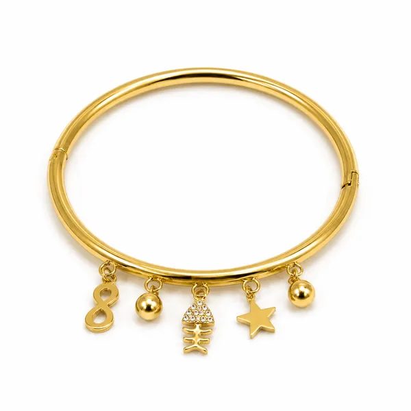 Gold_Plated_Charm_Bracelet_for_Women_|_Stylish_Star_&_Infinity_Charm_Bangle_|_Daily_Wear_Fashion_Bracelet