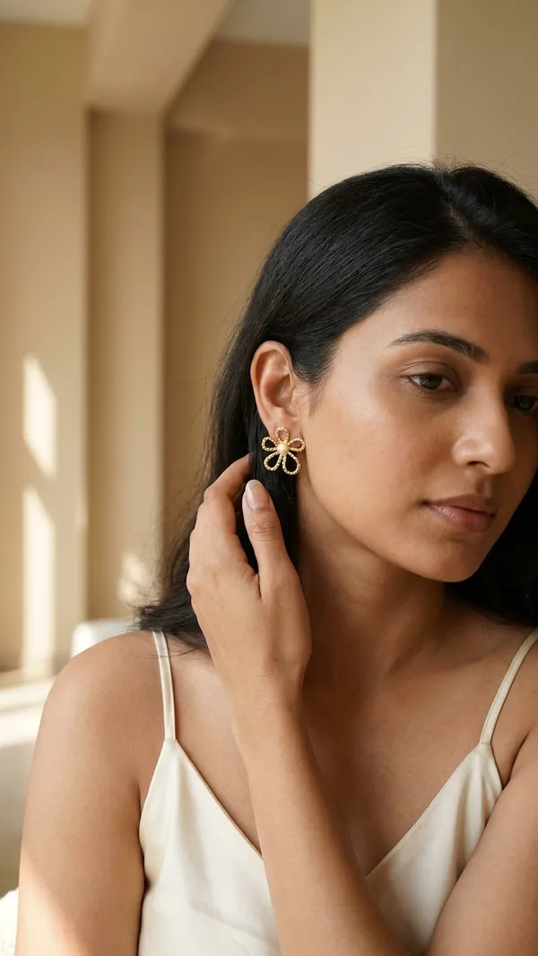 Gold_Plated_Pearl_Flower_Stud_Earrings_for_Women_|_Elegant_Floral_Design_Earrings